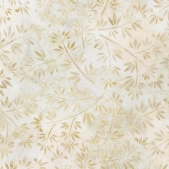Artisan Batiks Morning Mist - Branches Natural Yardage