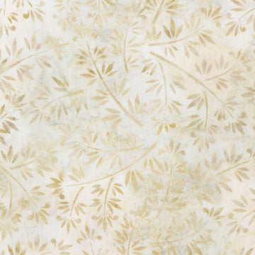 Artisan Batiks Morning Mist - Branches Natural Yardage