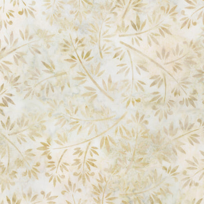 Artisan Batiks Morning Mist - Branches Natural Yardage