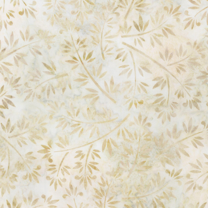Artisan Batiks Morning Mist - Branches Natural Yardage
