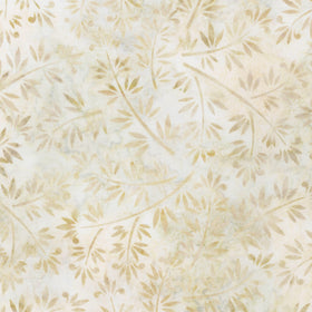 Artisan Batiks Morning Mist - Branches Natural Yardage