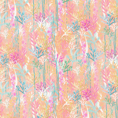 Marine Delights - Coral Yardage