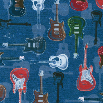 Man Cave - Denim Yardage