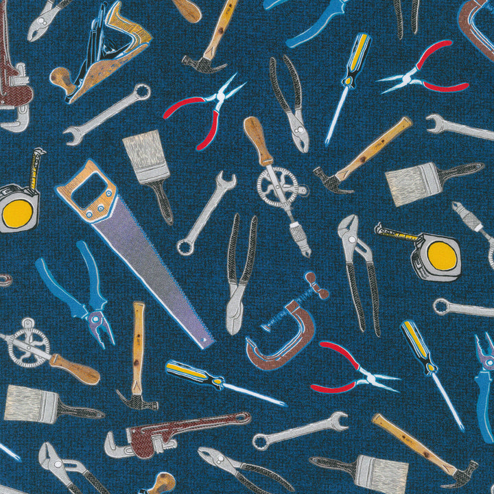 Man Cave - Denim Yardage