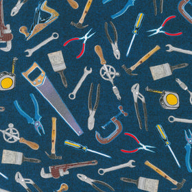 Man Cave - Denim Yardage