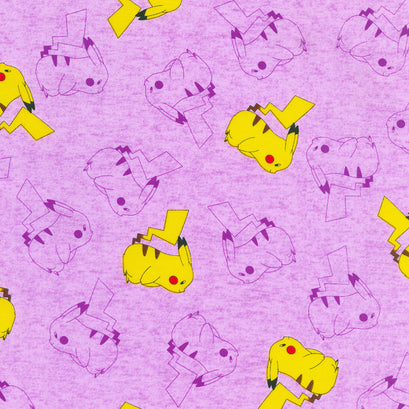Pokemon - Outlines Lavender Yardage
