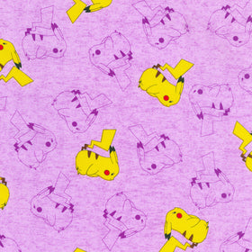 Pokemon - Outlines Lavender Yardage