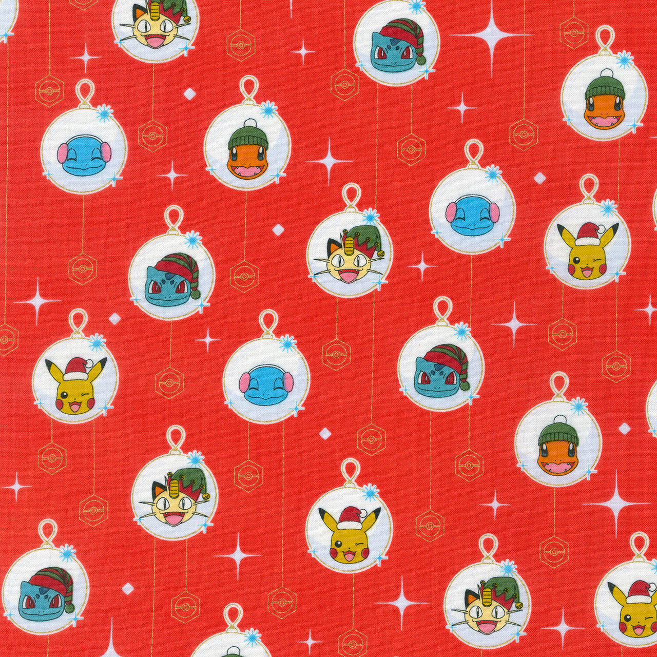 Pokemon - Ornaments Red Yardage