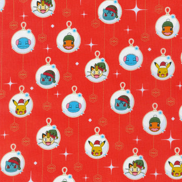 Pokemon - Ornaments Red Yardage