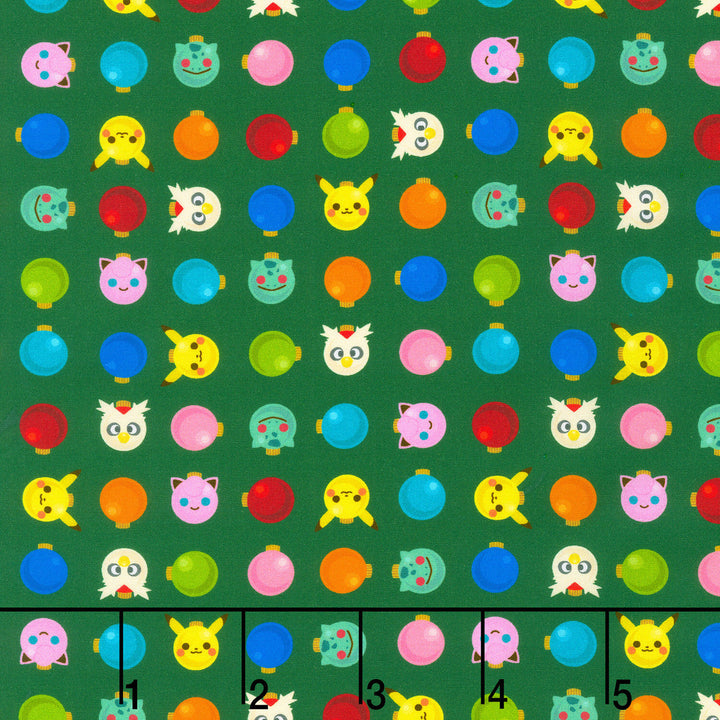 Pikachu'S Holiday - Characters and Ornaments Pine Yardage