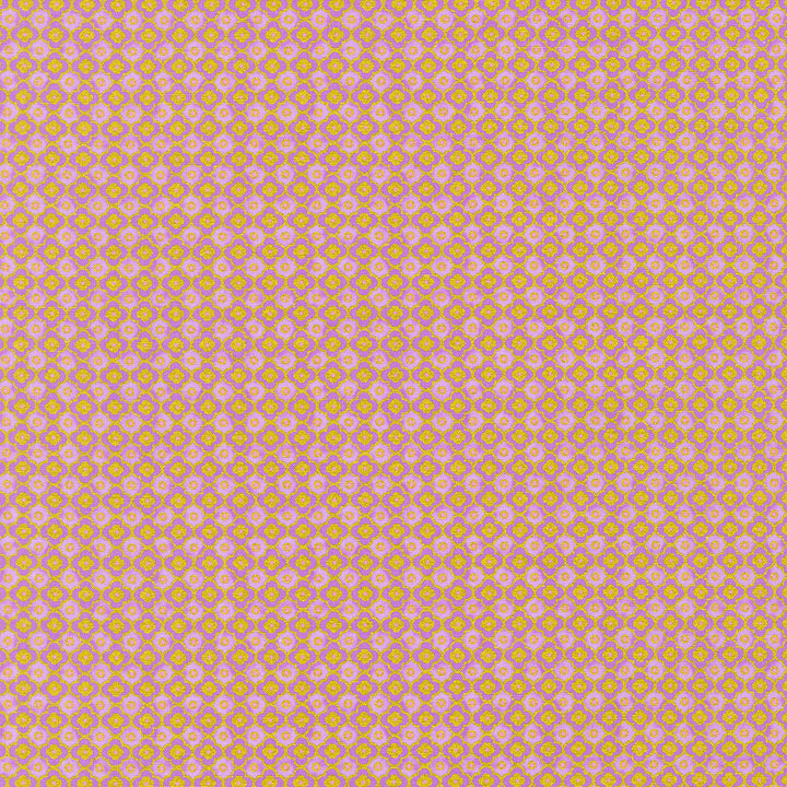 Parvaneh's Butterflies - Quatrefoil Lilac Yardage