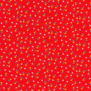 Playful - Berries Red Yardage