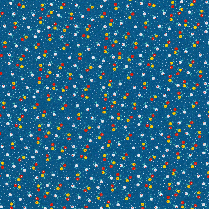 Playful - Berries Blue Yardage
