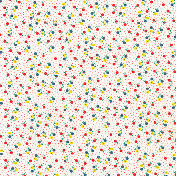Playful - Vintage White Yardage