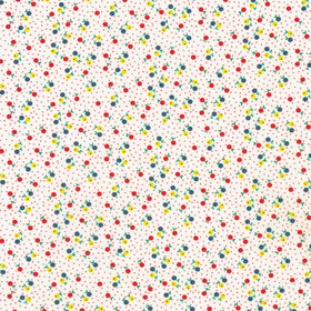 Playful - Vintage White Yardage