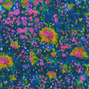 Painterly Petals - Floral Park Yardage