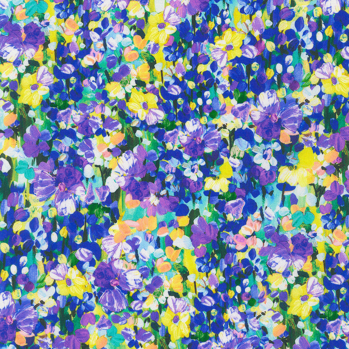 Painterly Petals - Meadow Floral Spring Yardage