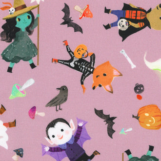 Pumpkin Pals - Trick or Treaters Eerie Yardage