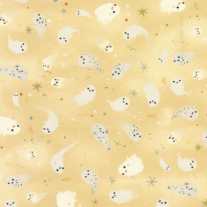 Pumpkin Pals - Ghosts Cider Yardage