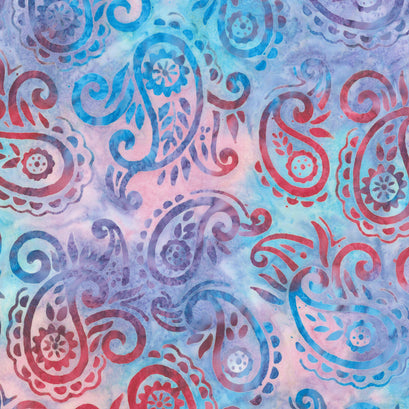 Paisley Bouquet - Hydrangea Yardage