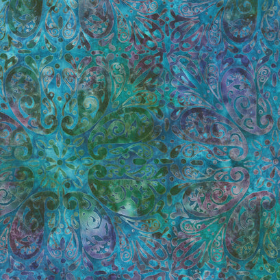 Paisley Bouquet - Marine Yardage