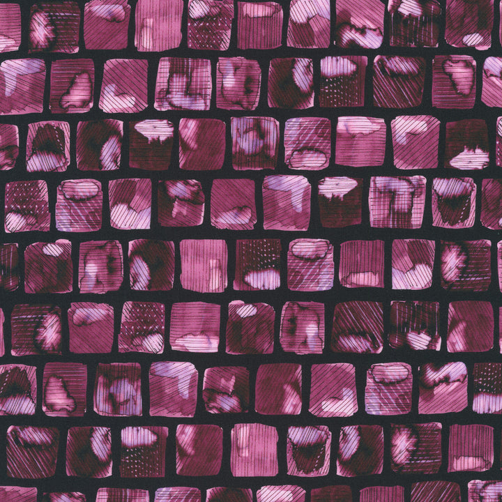 Peony Love - Plum Yardage