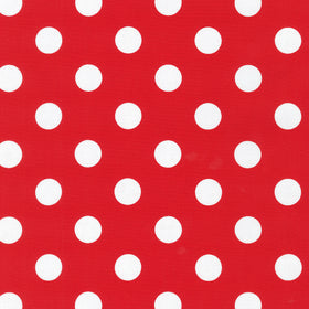 Sevenberry: Petite Basics - Polka Dot Red Yardage