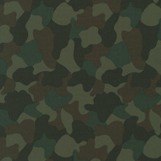 Sevenberry: Camouflage 1 - Olive Yardage