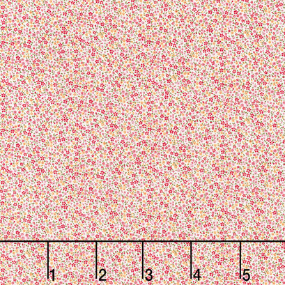 Sevenberry: Petite Garden - Petite Floral Fuchsia Yardage