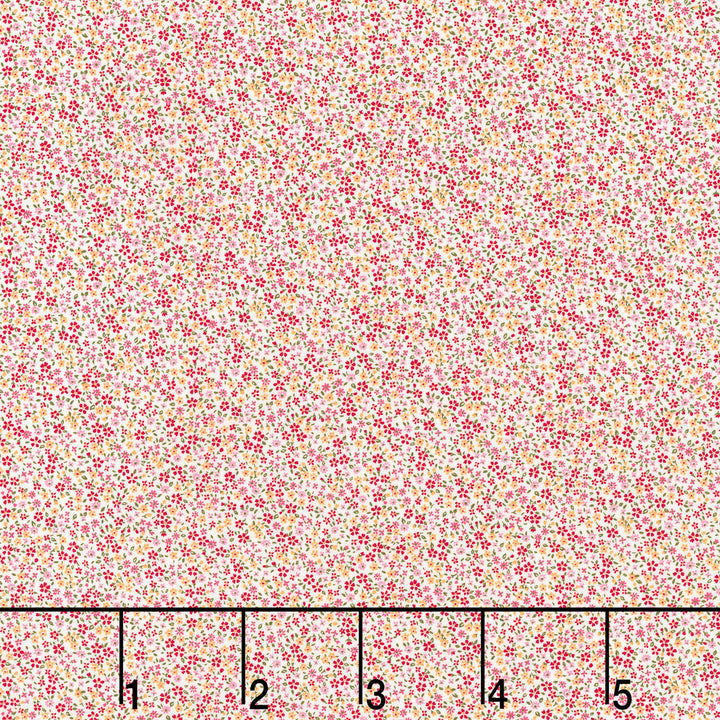 Sevenberry: Petite Garden - Petite Floral Fuchsia Yardage