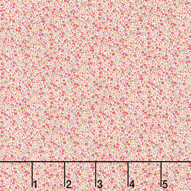 Sevenberry: Petite Garden - Petite Floral Fuchsia Yardage