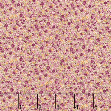 Sevenberry: Petite Garden Lawn - Packed Floral Lilac Yardage