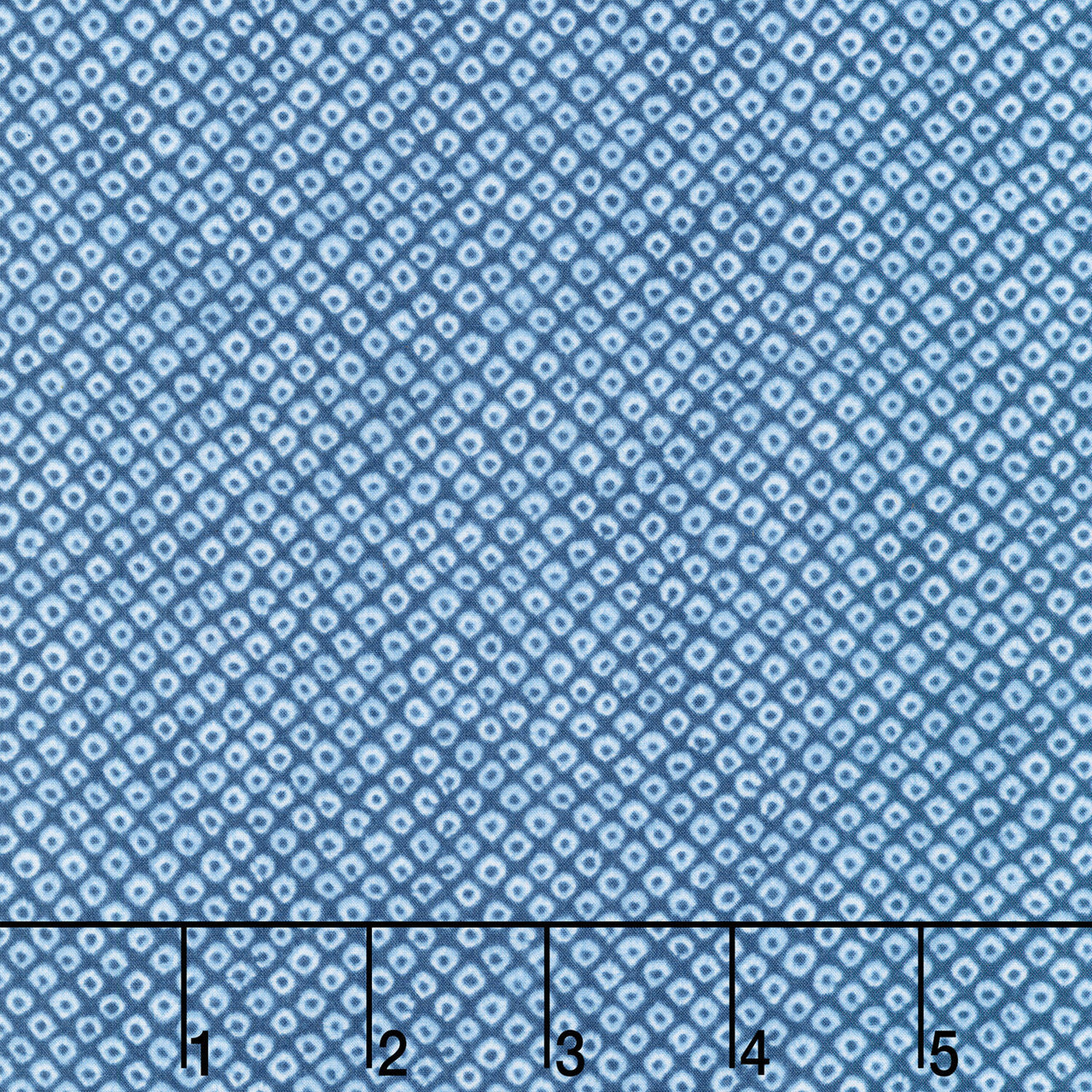 Shibori Blues - Diamonds Blue Yardage