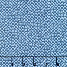 Shibori Blues - Diamonds Blue Yardage