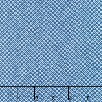 Shibori Blues - Diamonds Blue Yardage