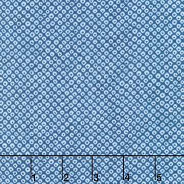 Shibori Blues - Diamonds Blue Yardage