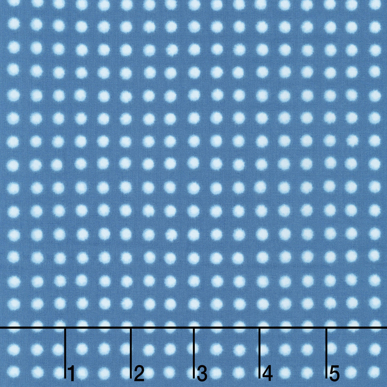 Shibori Blues - Dots Blue Yardage