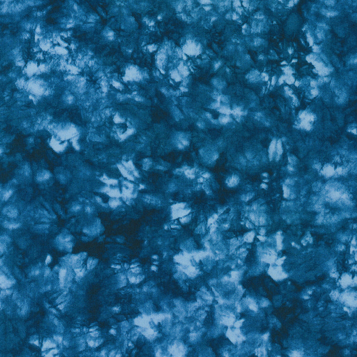 Shibori Blues - Crushed Ice Indigo Yardage