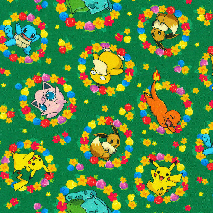 Sunny Days Pokemon - Characters Green Yardage