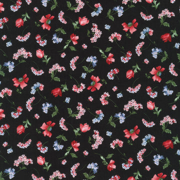Softly - Black Yardage