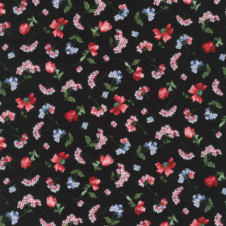 Softly - Black Yardage