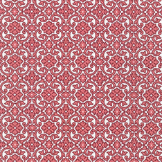 Softly - Damask Red Yardage
