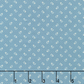 Softly - Blue Yardage