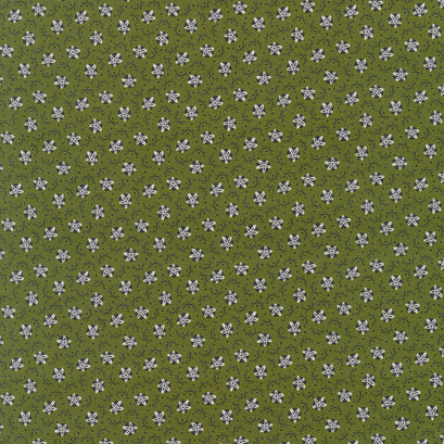 Stone Bridge Wide - Stars Green Yardage