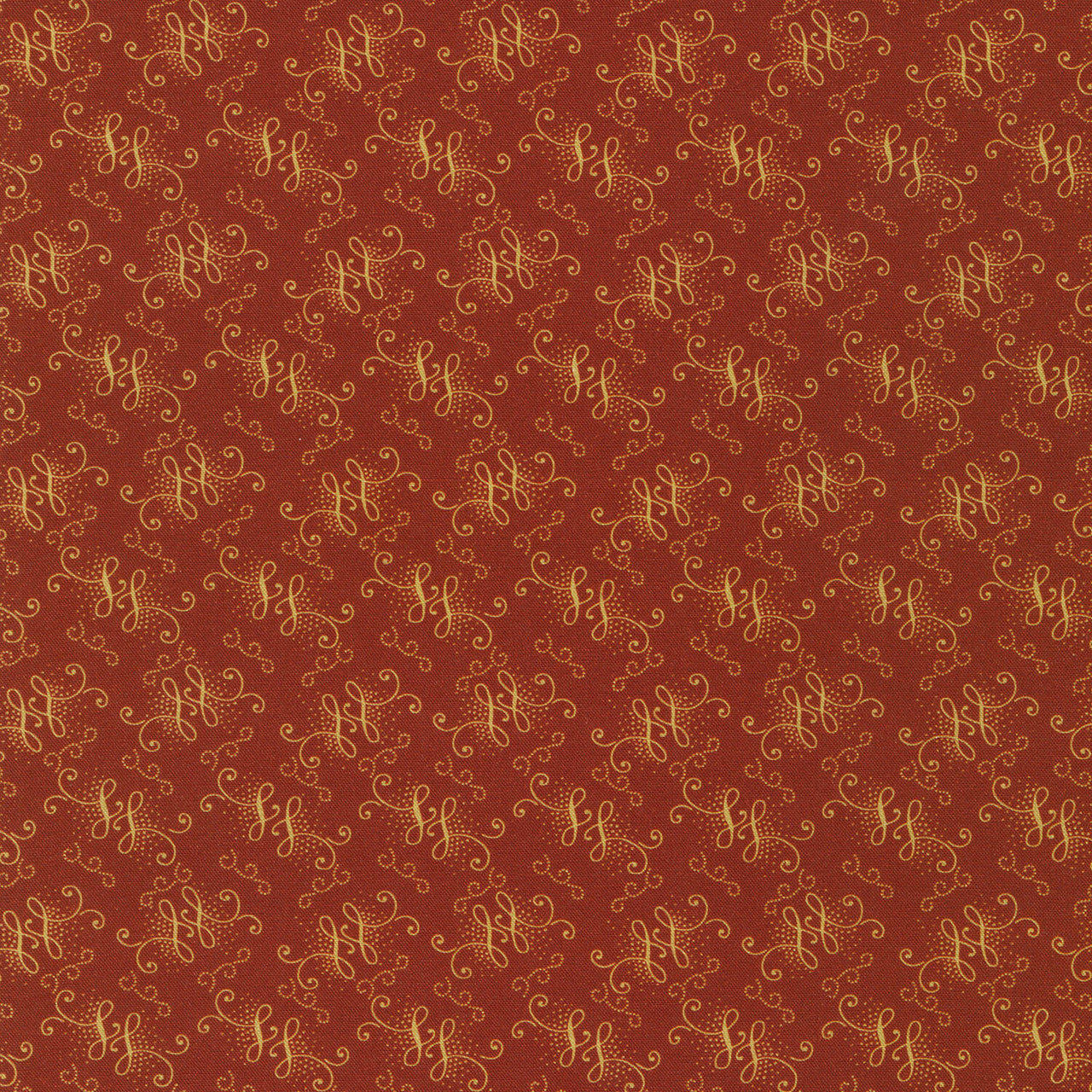 Stone Bridge - Swirls Red Yardage
