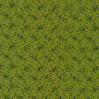 Stone Bridge - Swirls Green Yardage