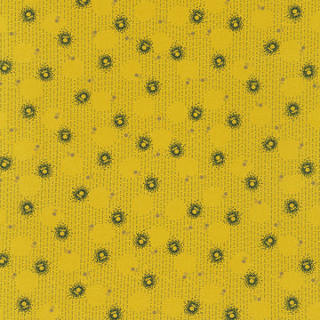 Stone Bridge - Dots Lines Gold Yardage