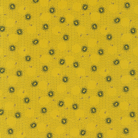 Stone Bridge - Dots Lines Gold Yardage