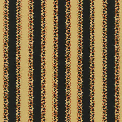 Stone Bridge - Stripe Black Yardage