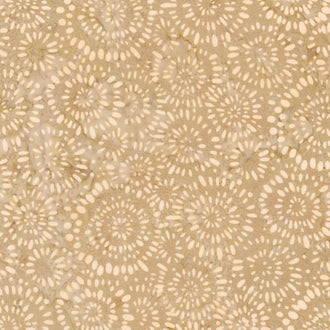 Splash - Sunbursts Beige Yardage